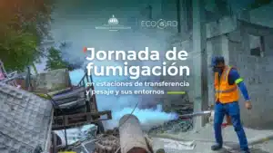 ECO5RD realiza jornada de fumigación en estaciones de transferencia y pesaje del país